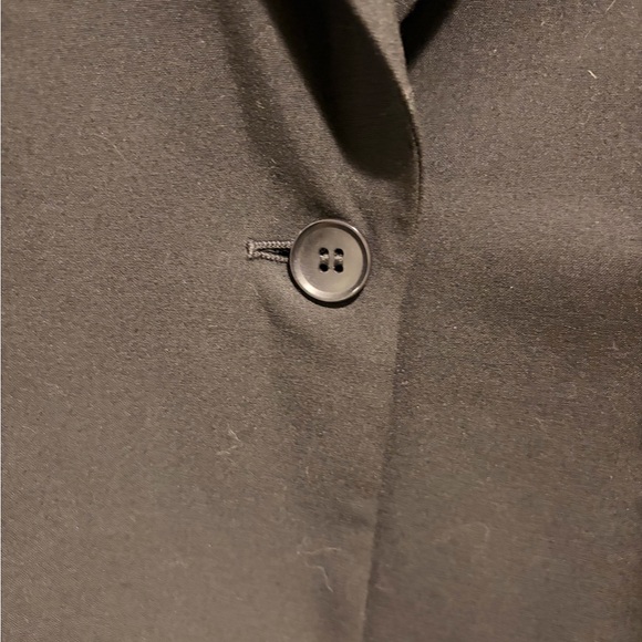 BCBGMaxAzria Black Cape Slit Sleeve Blazer - Picture 4 of 6